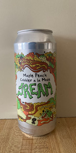 Maple Peach Cobbler a la Mode J.R.E.A.M.