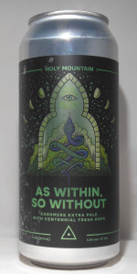 As Within So Without