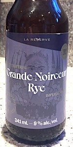 Grande Noirceur Rye