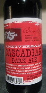 15th Anniversary Cascadian Dark Ale