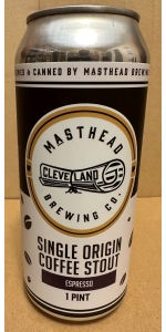Single Origin Coffee Stout: Espresso