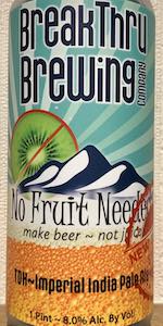 No Fruit Needed - New Zealand Edition