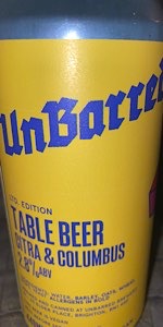 Table Beer Citra & Columbus