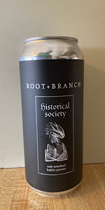 Historical Society : Oaked Smoked Baltic Porter
