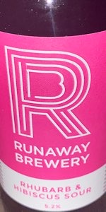 Rhubarb & Hibiscus Sour