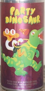 Party Dinosaur (Raspberry, Mango, Pineapple)
