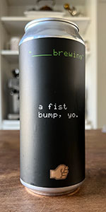a fist bump, yo.