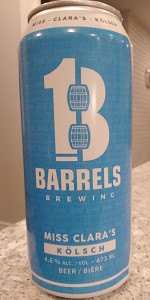 Miss Clara's Kolsch
