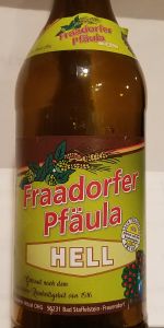 Fraadorfer PfÃ¤ula Hell