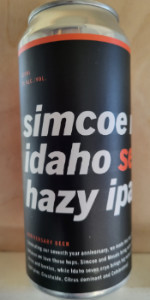Simcoe Mosaic Idaho Seven Cryo Hazy IPA