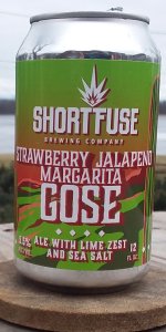 Short Fuse Strawberry Jalapeno Margarita Gose
