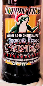 Frosted Frog Christmas Ale - Barrel-Aged, Hoppin' Frog Brewery