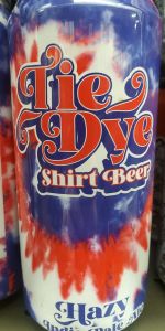 Tie Dye Shirt Beer