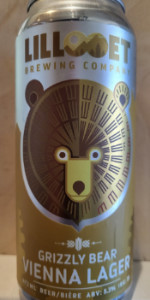 Grizzly Bear Vienna Lager
