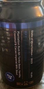 Plantation Rum BA Tonka Bean, Vanilla, Coconut & Cacao Imperial Milk Stout