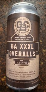 XXXL Overalls - 2 Year Barrel Aged