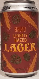 Lightly Hazed Lager