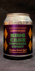 Bourbon BA King Cake Stout