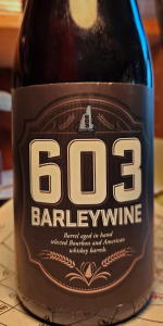 Barleywine (2023 Vintage- Bourbon/Whiskey Barrel Aged)