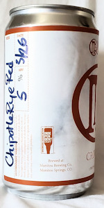 Chipotle Rye Red Ale