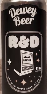 R&D - Double Imperial Stout