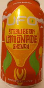 UFO Strawberry Lemonade Shandy