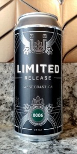 Limited Release 0006 - West Coast IPA