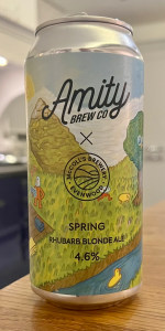 Spring | Rhubarb Blonde Ale