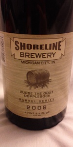 Big Bourbon Series Curse The Goat Dopplebock