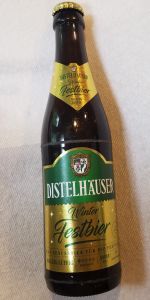 DistelhÃ¤user Winter Festbier