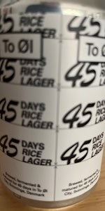 45 Days Rice Lager