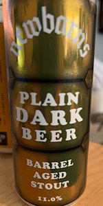 Plain Dark Beer - Barrel-Aged