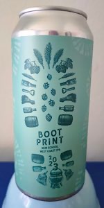 Boot Print 2023 New School West Coast IPA