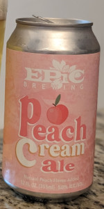 Peach Cream Ale — Epic Brewing Company