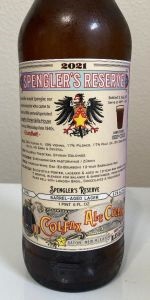 Spengler's Reserve