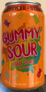 Gummy Sour Fuzzy Peach Sour Beer