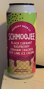 Schmoojee Black Currant Raspberry Graham Cracker Key Lime Ice Cream