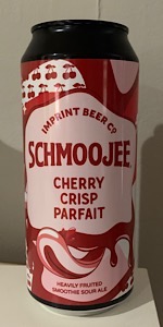 Schmoojee Cherry Crisp Parfait