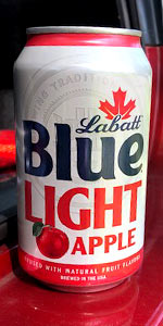 Labatt Blue Light Apple
