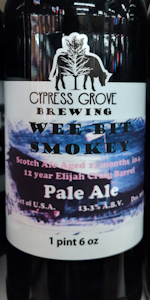 Wee Bit Smokey Style Barrel Aged Smoked Wee Heavy/Scotch Ale