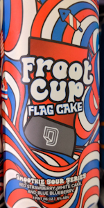 Froot Cup - Flag Cake