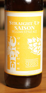 Straight Up Saison