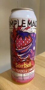 Simple Malt Sorbet - Berliner Fraises and Camerises