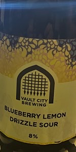 Blueberry Lemon Drizzle Sour