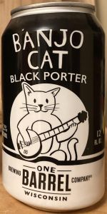 Banjo Cat Black Porter
