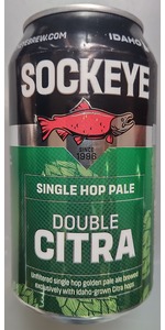 Double Citra Single Hop Pale Ale