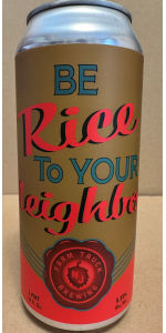 Be Rice to Your Neighbors