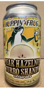 Pear Hazelnut Turbo Shandy