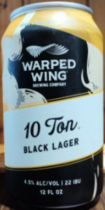 10 Ton Black Lager