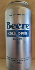 Cold Open Cold IPA